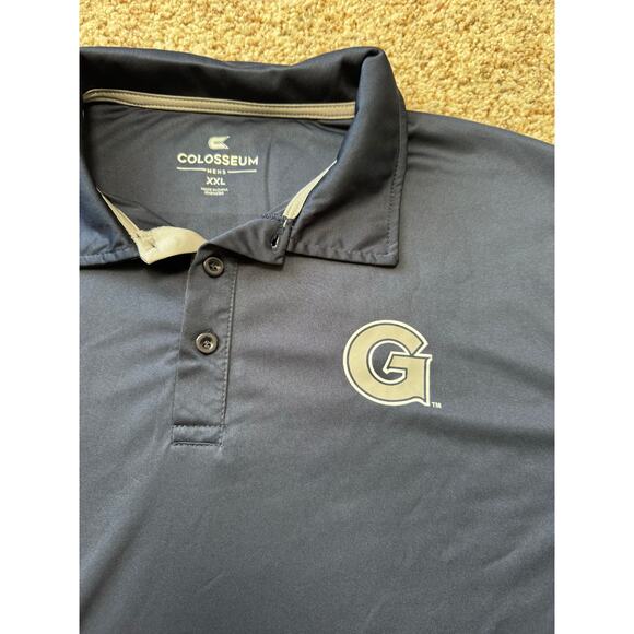 GEORGETOWN COLOSSEUM MEN'S Golf Polo/Shirt XXL, Lightweight Performance Material - Picture 8 of 9